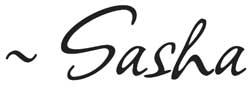 Sasha's signature